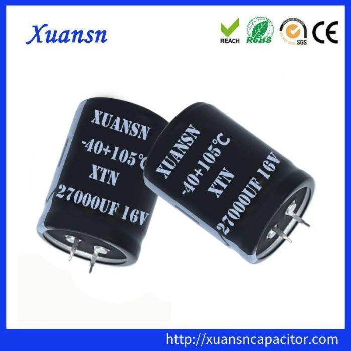 27000uf 16v capacitor