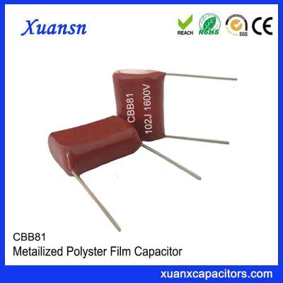 Film capacitor 102J1600V