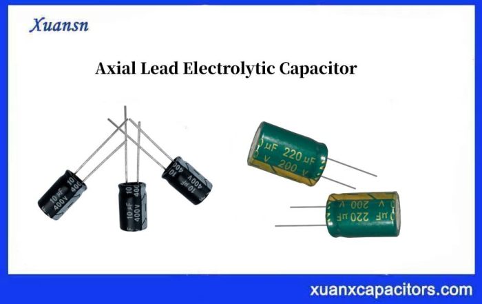 Axial Lead Electrolytic Capacitor