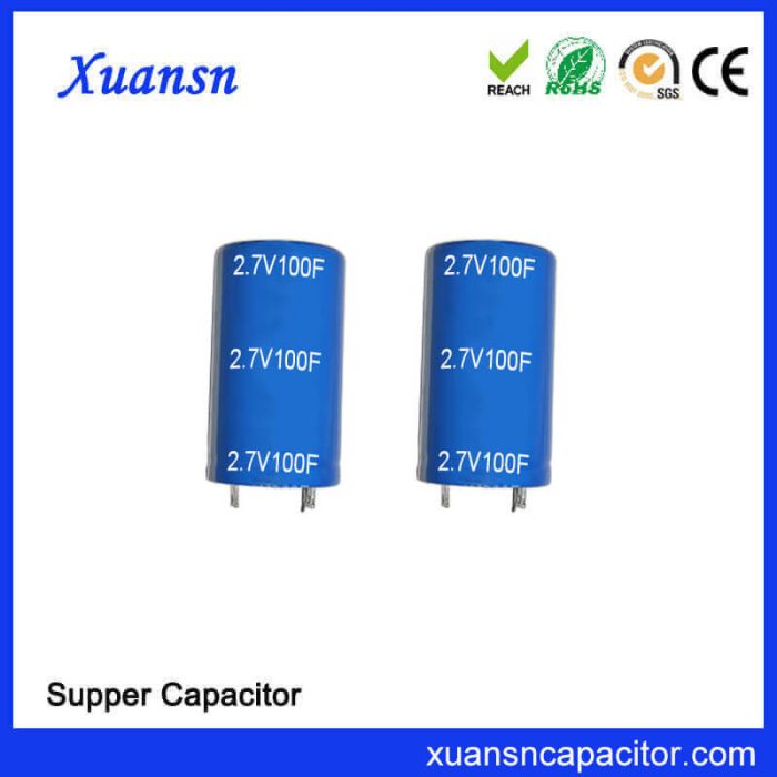 Super Capacitor 2.7V 100F Manufacturers