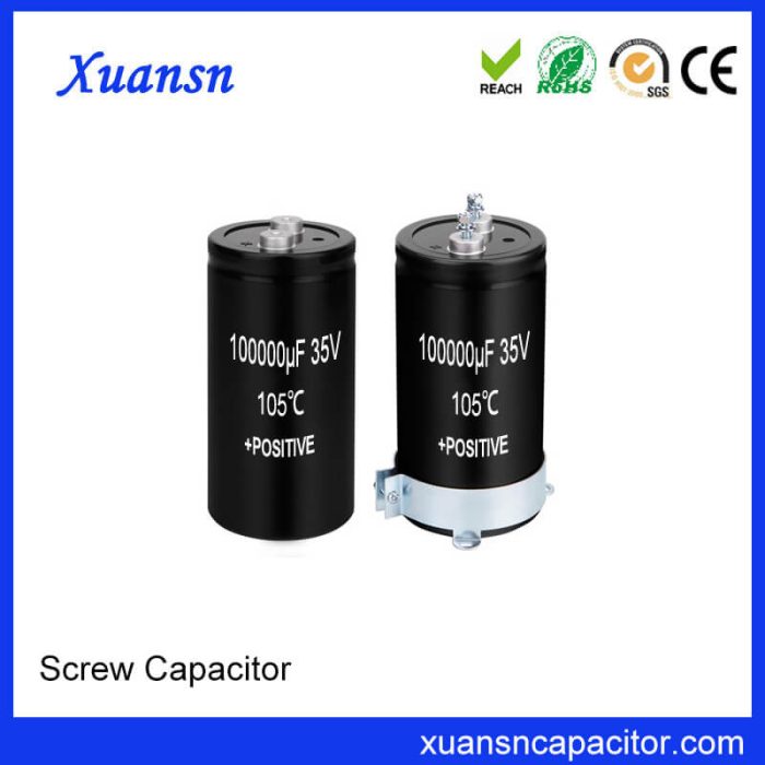 Screw Electrolytic Capacitor 35V 100000uf Manufactured Company