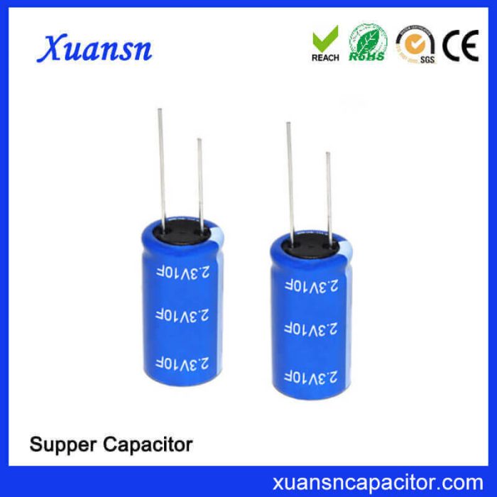 Super Capacitor 2.3V 10F Production Factory