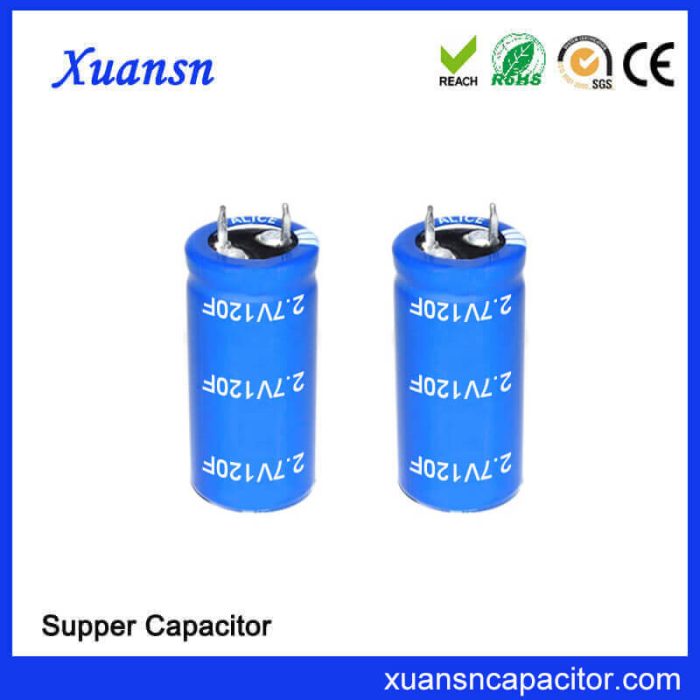 SuperCapacitor 2.7V 120F Manufacturing Factory