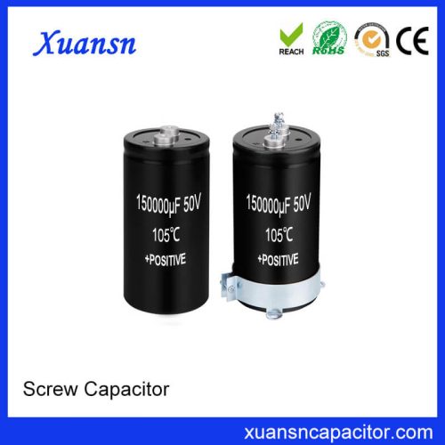 Screw Electrolytic Capacitor 50V 150000uf Manufacturers Factory