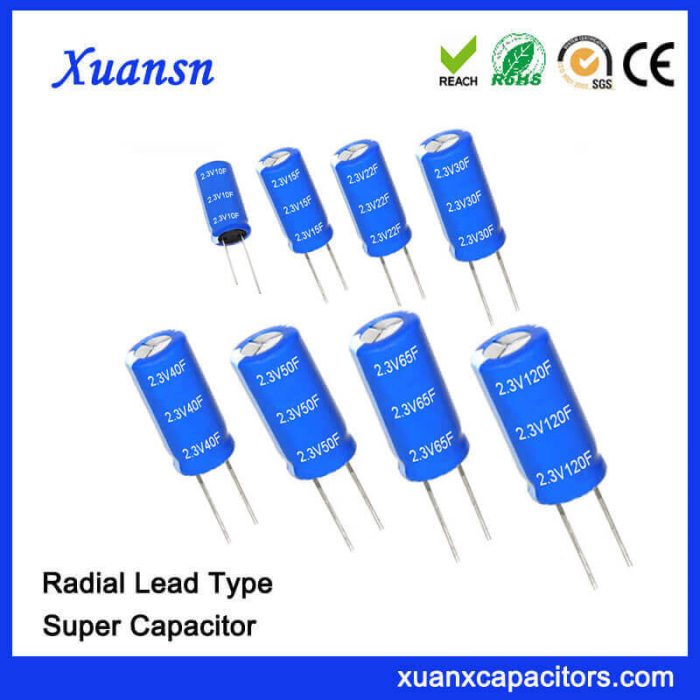 Super Capacitor 2.3V Manufacturing Factory