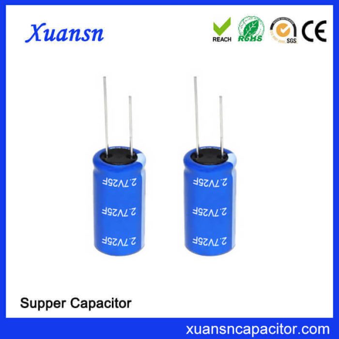 Super Capacitor 2.7V 25F Manufacturers Wholesale