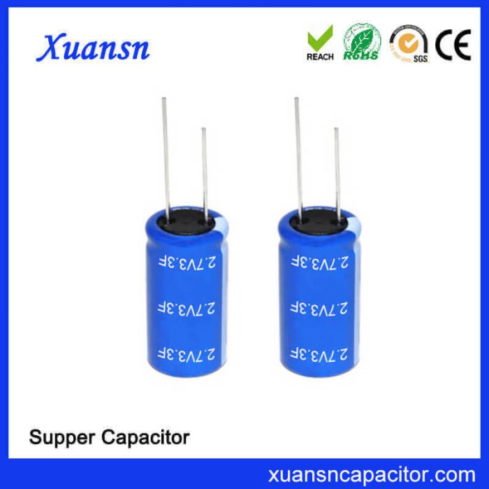 Super Capacitor 2.7V 3.3F Manufactured Wholesale
