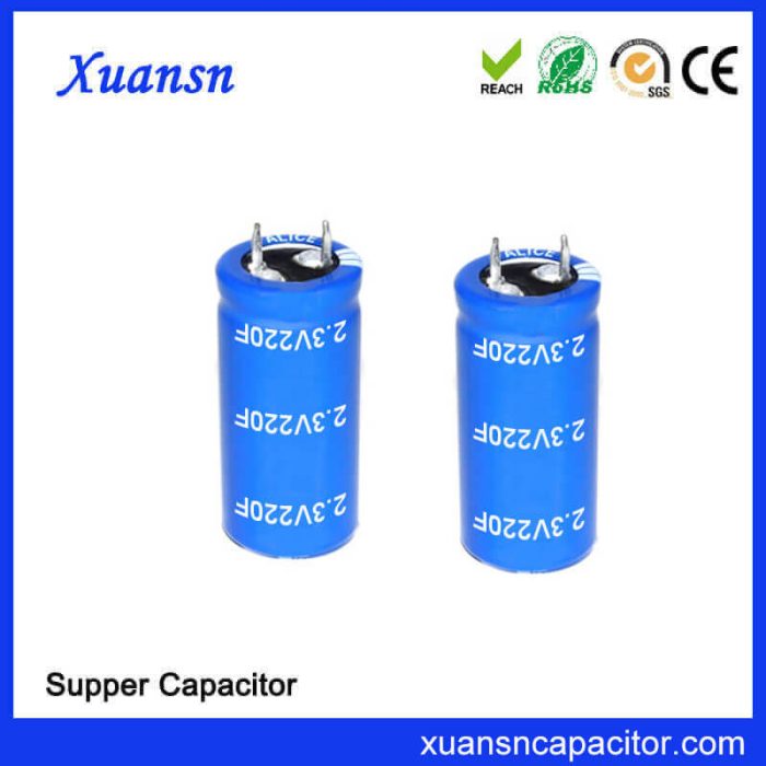 Super Capacitor 2.3V 220F Manufacture Suppliers