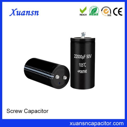 Screw Electrolytic Capacitor 50V 22000uf China Supplier