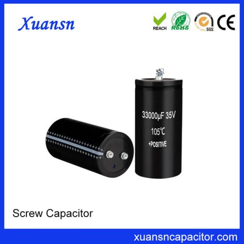 Screw Electrolytic Capacitor 35V 33000uf Production Enterprise