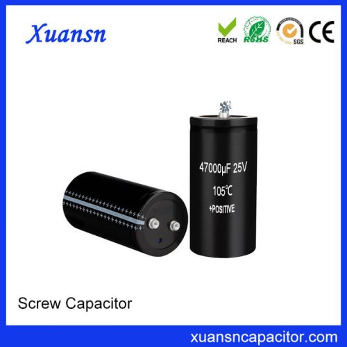 Screw Electrolytic Capacitor 25V 47000uf Manufacturing Vendor