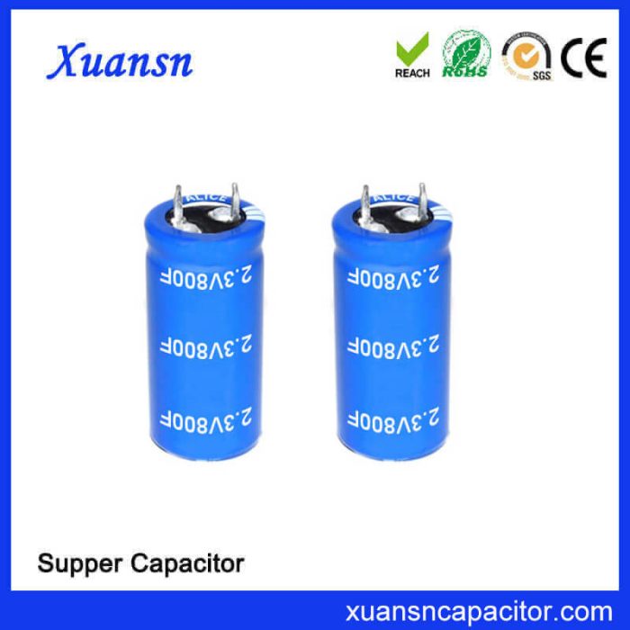 Super Capacitor 2.3V 800F Manufacture Vendor