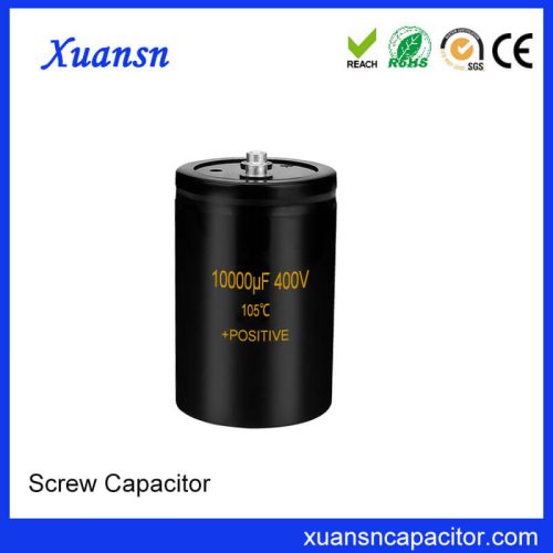 Screw Electrolytic Capacitor 400V 10000uf Manufacture Enterprise