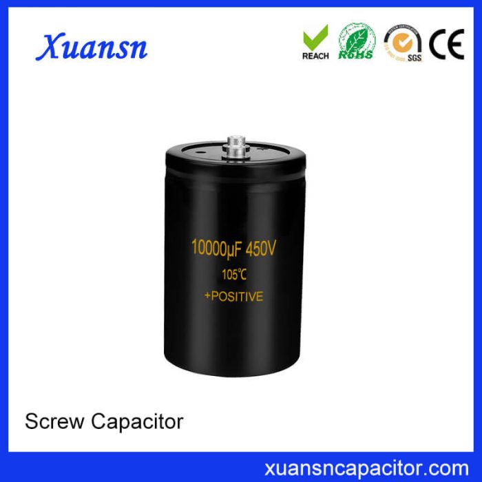Screw Electrolytic Capacitor 450V 10000uf Production Factory