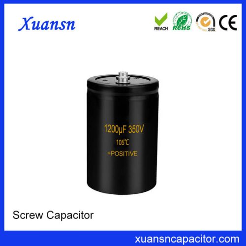 Screw Terminal Capacitor 350V 1200uf Manufacture Company