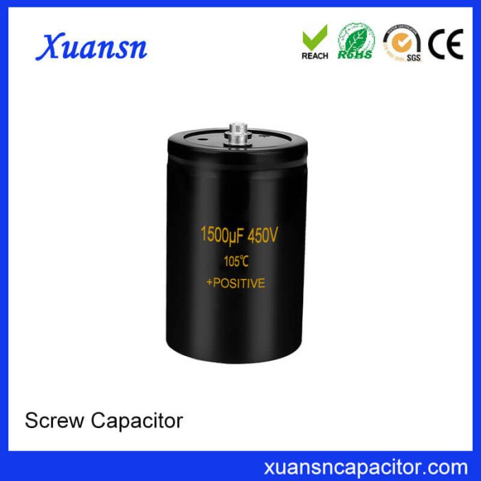 Screw Terminal Capacitor 450V 1500uf China Manufacturer