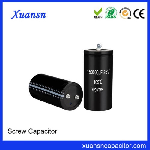 Screw Terminal Capacitor 25V 150000uf Supplier