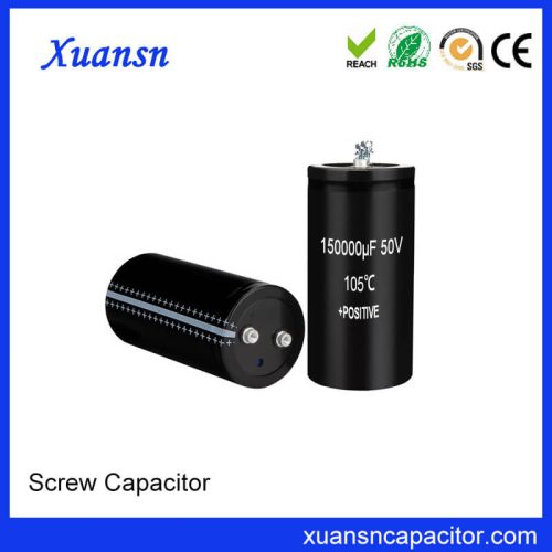 Screw Terminal Capacitor 50V 150000uf Manufacture