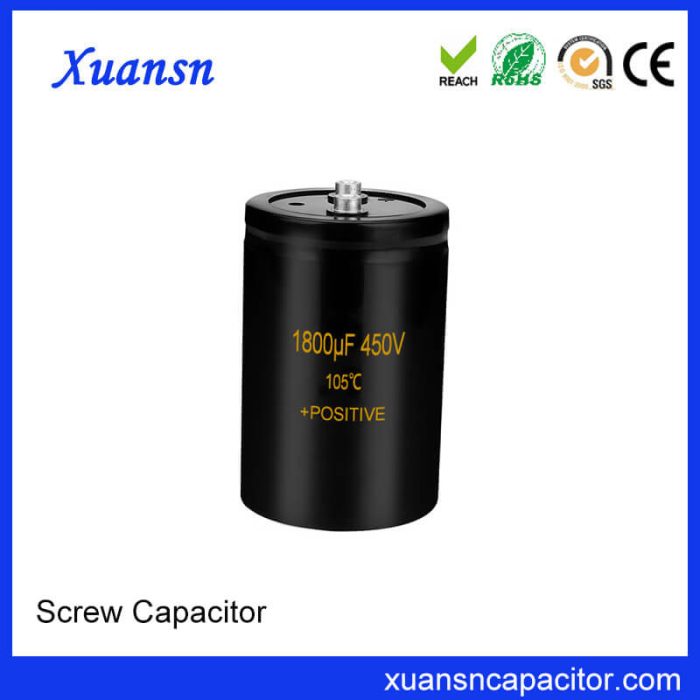 Best Screw Terminal Capacitor Manufacturers 450V 1800uf