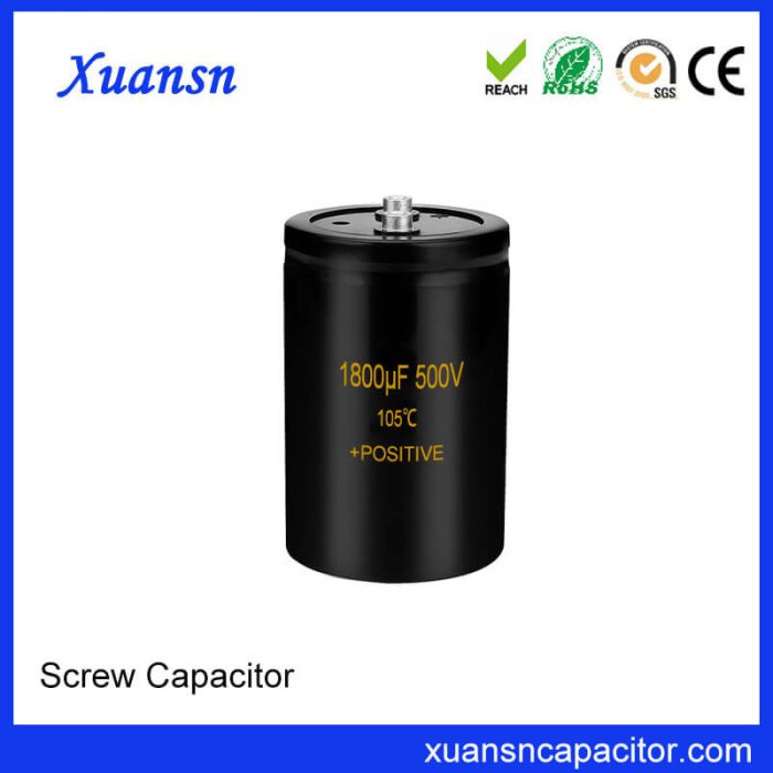 XUANSN Screw Terminal Capacitor 500V 1800uf