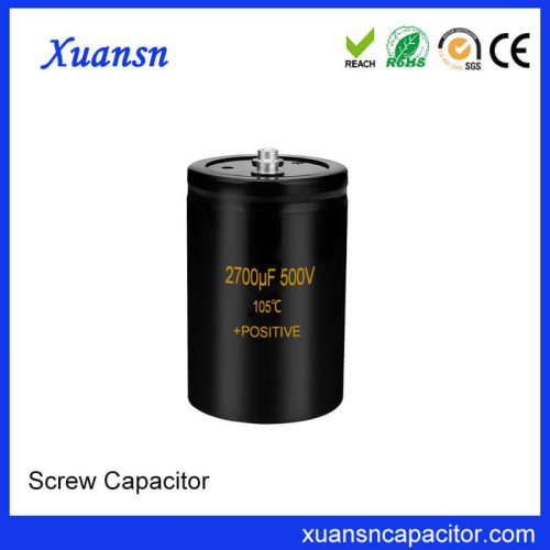 Screw Electrolytic Capacitor 500V 2700uf Production