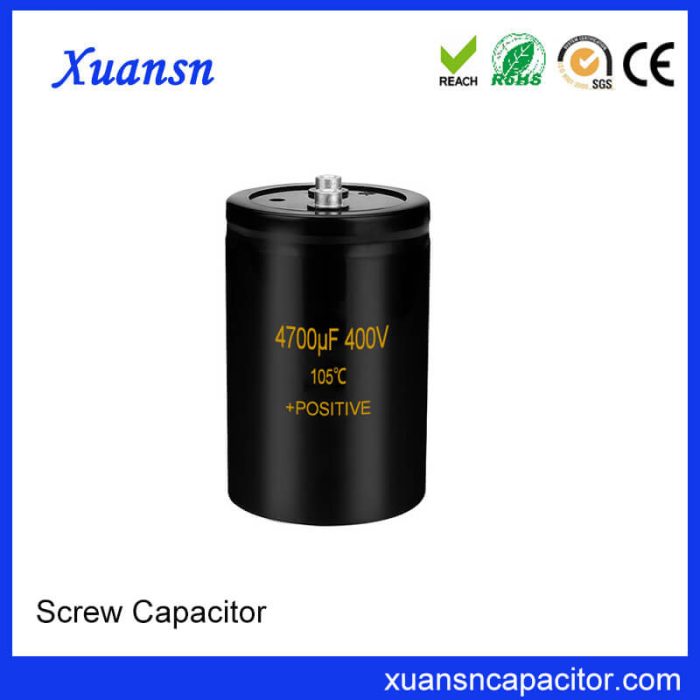 Screw Terminal Capacitor 400V 4700uf Manufacturer Enterprise