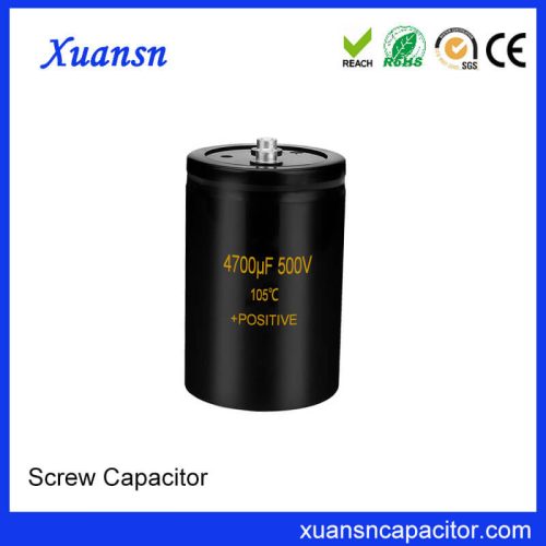 Screw Terminal Capacitor 500V 4700uf Manufactured Wholesale