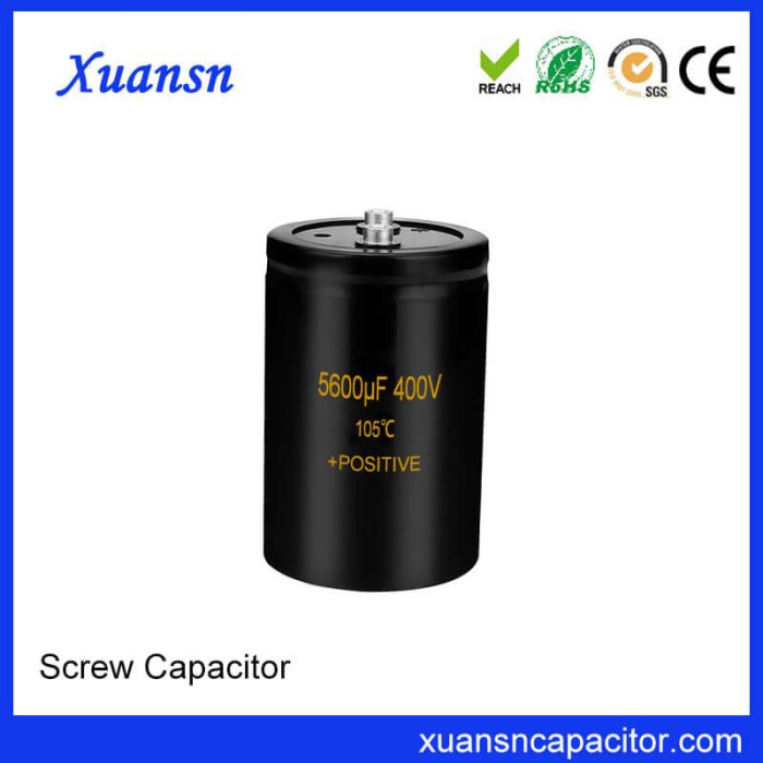 Screw Electrolytic Capacitor 400V 5600uf China Factory
