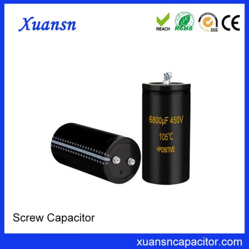 Screw Terminal Capacitor 450V 6800uf Manufacture Vendor