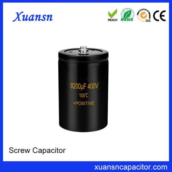 Screw Electrolytic Capacitor 400V 8200uf Production Company