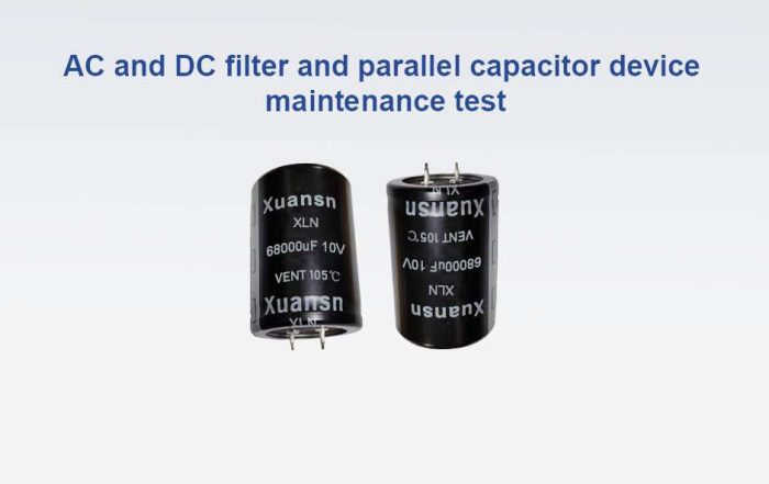 parallel capacitor device