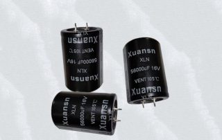 aluminum electrolytic capacitors